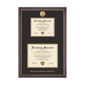 USC Trojans Windsor Medallion Minor & Major 8.5 x 11 Diploma Frame BA/MA/PHD